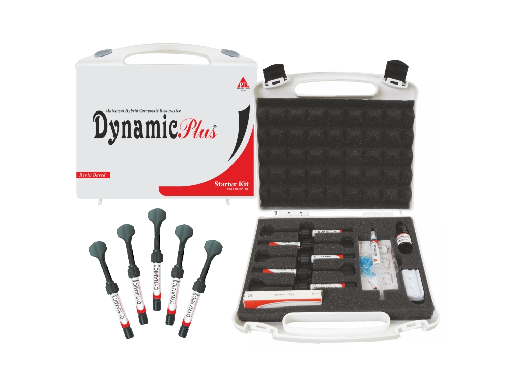 PRESIDENT DENTAL DYNAMIC PLUS MİKRO HİBRİT KOMPOZİT BAŞLANGIÇ SET